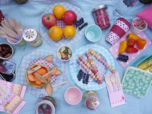 Picknick-Sause am Nachmittag