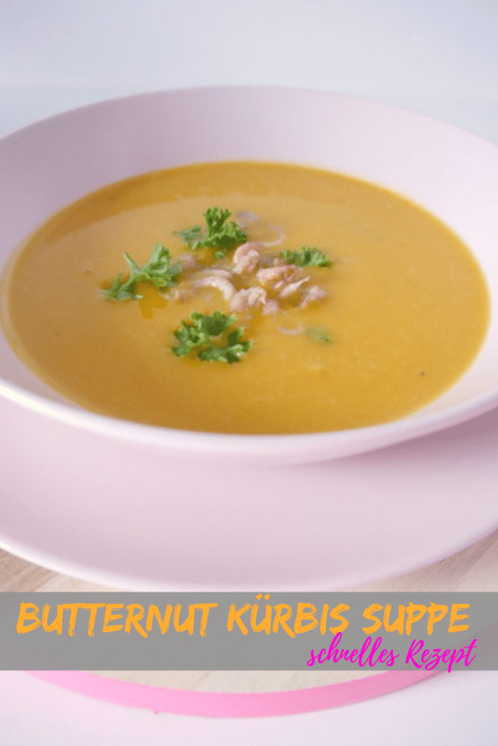 butternut kürbis suppe