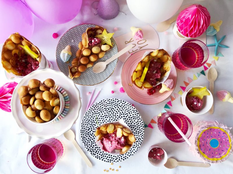kindergeburtstag waffeln